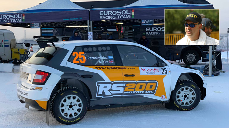 Άτυχος ο Γιάννης Παπαδημητρίου στο ράλι Αρκτικής – Είχε έξοδο και εγκατέλειψε